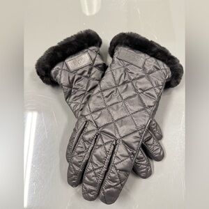 Ugg Quilted Performance Gloves Black Size L/XL